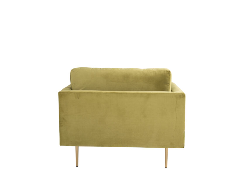 Backewell poltrona velluto verde - Image 3