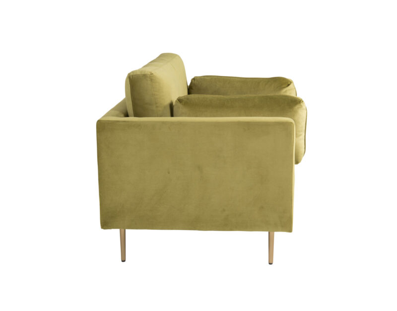 Backewell poltrona velluto verde - Image 4