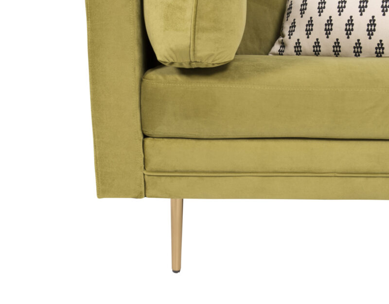 Backewell poltrona velluto verde - Image 5