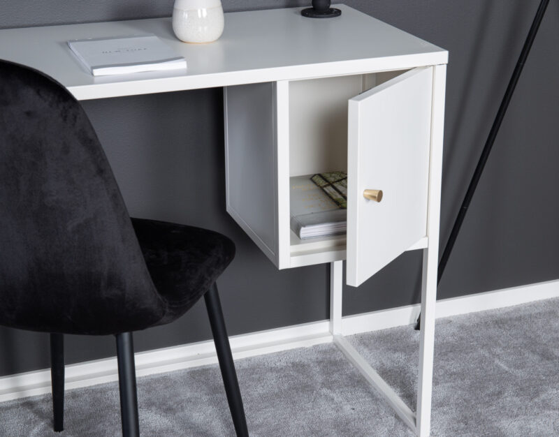 Plain Desk metallo bianca - Image 4